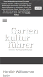 Mobile Screenshot of gartenkulturfuehrer.de